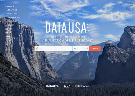 data usa awwwards honorable mention