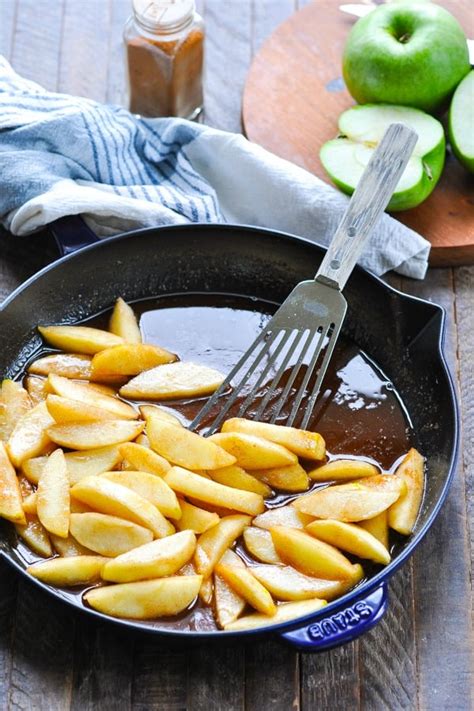 Southern Fried Apples The Seasoned Mom