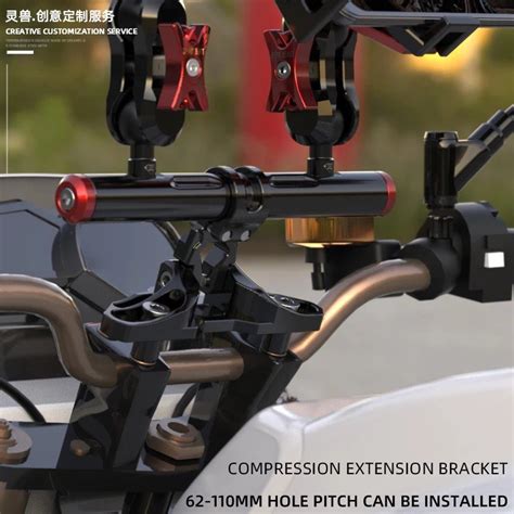 Motorcycle Universal Handlebar Expansion Bracket Emotoer