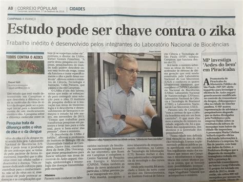 Estudo pode ser chave contra o zika - CNPEM