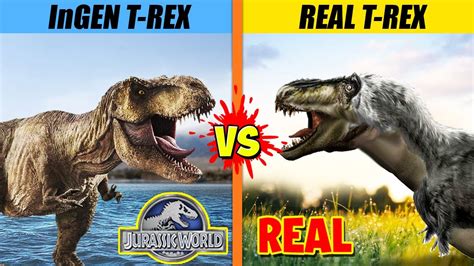 T Rex Fight Jurassic World Vs Real Life Spore Youtube