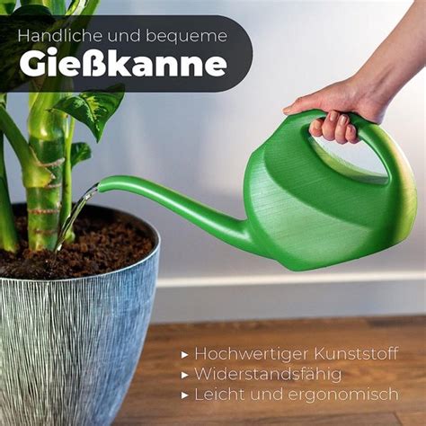 Gieter 2 Liter Kleine Tuingieter Van Kunststof Bloemgieter Met Lange