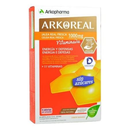 Arkopharma Arkoreal Jalea Real Energ A Y Defensas Sin Az Cares Ampollas