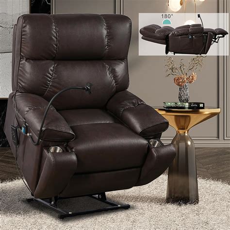 Amazon Luspaz Large Dual Motor Power Lift Chairs Recliners For