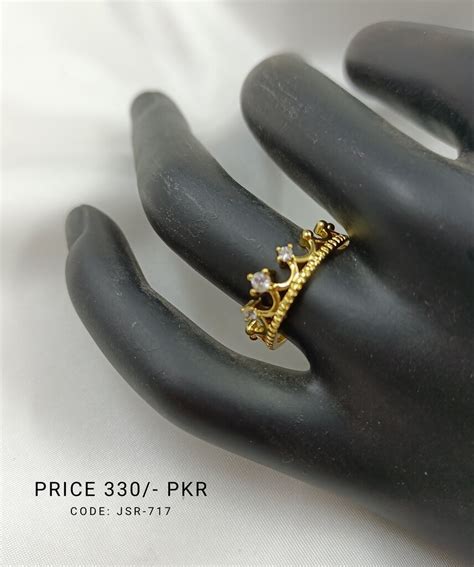 Trendy Crown Ring For Women - J.S Jewellery Store PK