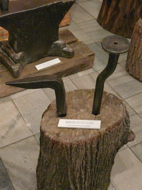 Muzeum Miedzi W Legnicy Poland Tubal Cain Anvils Blacksmith Tools