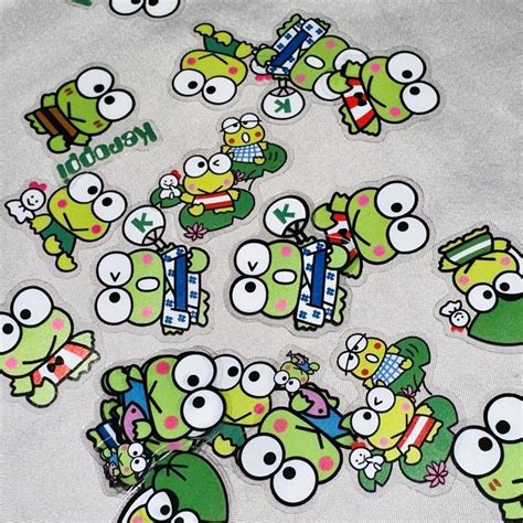 24pcs Keroppi stickers - Depop