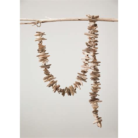 Creative Co Op Painted Driftwood Garland Garlands