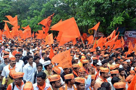 Maratha Morcha At Mumbai Azad Maidan On 09 08 2017 Live