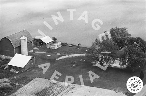 Vintage Aerial Michigan Clinton County Ecl