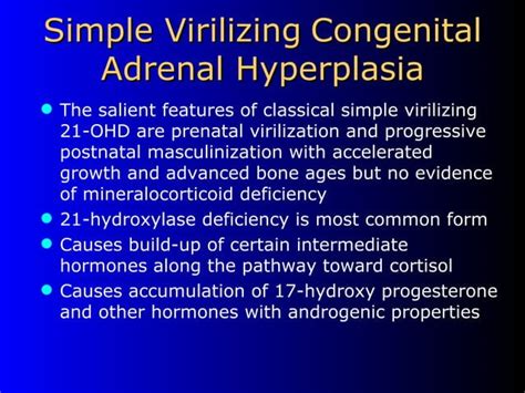 6 Congenital Adrenal Hyperplasia Ppt