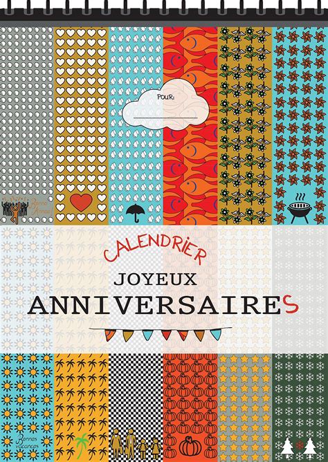 Calendrier Des Anniversaires Perp Tuel Astrologie Format Mural A