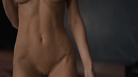 Blonde Orange Gown Dance