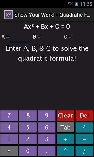 Quadratic Equation Solver Symbolab Tessshebaylo