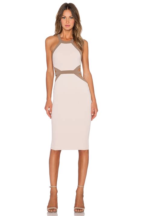 Nookie Crawford Bodycon Dress In Nude REVOLVE