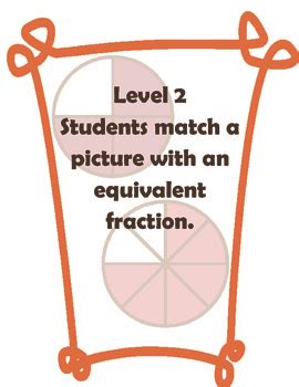 Equivalent Fraction Match Differentiated By KB S Adventures In Teaching