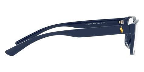 Polo Ph U Shiny Navy Blue Eyeglasses