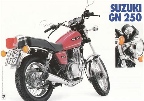 Prospekt Suzuki Gn Prospekt Flyer Blatt Seiten