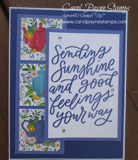 Carol Payne Stamps Stampin Up Sunday Swap Day September 18th