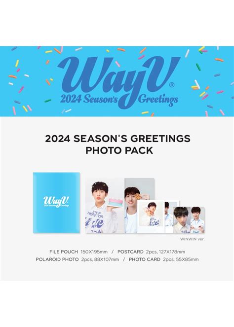 Wayv Photo Pack Season S Greetings Official Md K Town