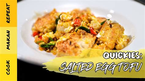 Quickies Ep Easy To Make Salted Egg Tofu Youtube