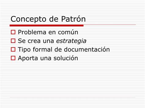 Ppt Patrones De Diseño Powerpoint Presentation Free Download Id856264