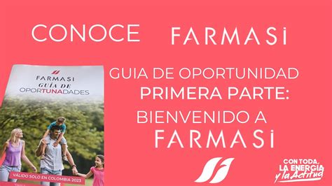 Gu A De Oportunidad Farmasi Parte Bienvenido A Farmasi