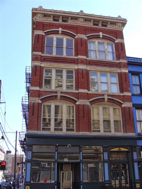 Digging Cincinnati History Gobrecht Building 12th And Walnut Over