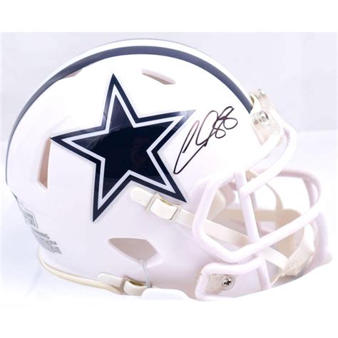 CeeDee Lamb Signed Cowboys Speed Mini Helmet (Fanatics) | Pristine Auction