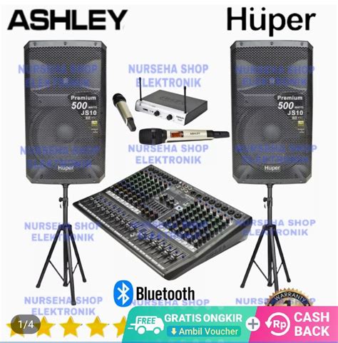 Paket Sound System Huper 15 Inch Full Set Lazada Indonesia