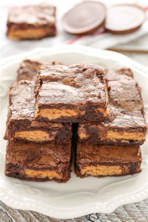 Fudgy Peanut Butter Cup Brownies