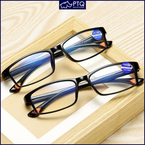 Reading Glasses For Men Tr90 Eyewear Ultra Light Hd Eyeglasses Resin Hd