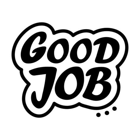 Good Job Sticker Free Social Media Stickers To Download