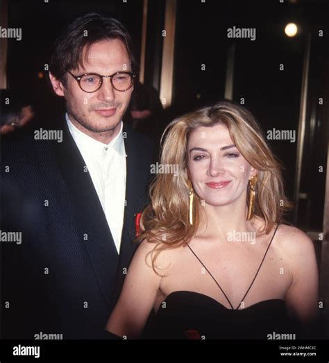 Natasha Richardson Liam Neeson John Barrett Photolink Stock Photo