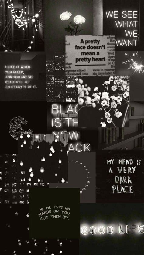 Black Aesthetic Quotes Wallpapers - Wallpaper Cave