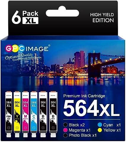 Amazon HP Original 564 Cyan Magenta Yellow 564XL Black Ink 4