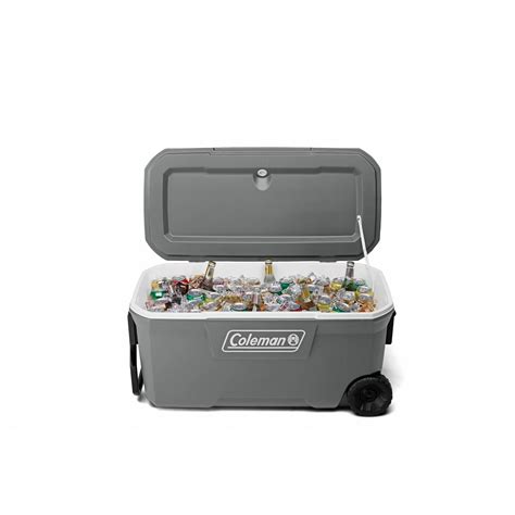 Coleman Ice Chest 316 Series 100 Quart Wheeled Cooler Rock Aiept