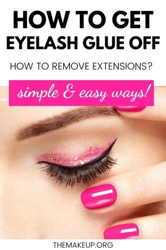 How To Remove Lash Lift Glue Tips And Methods