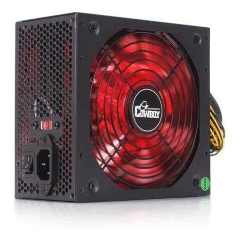 Fonte de Alimentação Gamer para Pc Desktop Atx Cowboy 600w Bivolt Knup