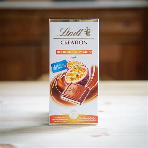 Refreshing Passion Fruit Chocolate Bar By Lindt