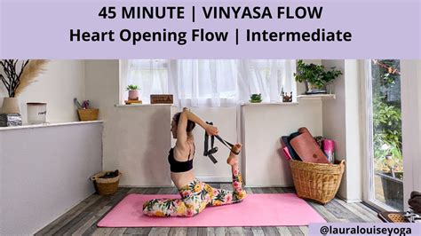 45 Minute Vinyasa Flow Backbends And Hip Openers Intermediate Yoga