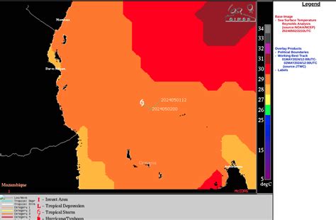 Cyclone Hidaya Reaches Category 1 Hurricane Intensity CIMSS Satellite