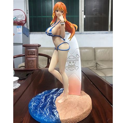 One Piece Naked Figures Gk Nami Adult Figurine Toys Cm Cat Burglar