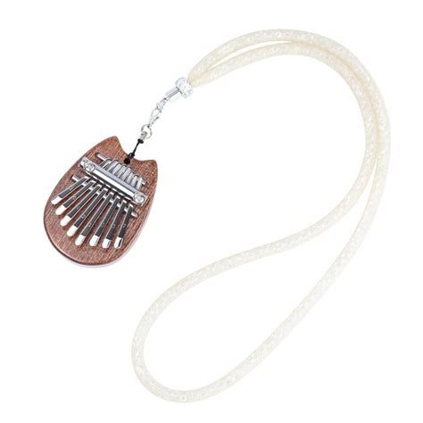 Neue 8 Tasten Mini Kalimba Daumen Klavier Mbira Massivholz Spielzeug