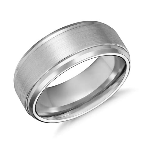 Satin Finish Wedding Ring In Cobalt 9mm Blue Nile