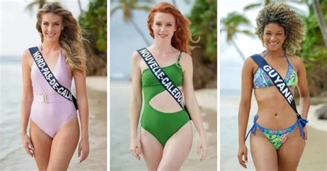 Miss France 2023 Les Candidates En Maillot De Bain Voici Les Photos