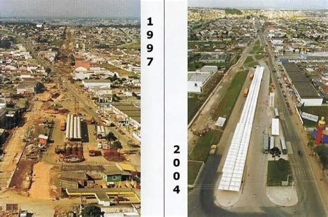 CURITIBA E PARANA EM FOTOS ANTIGAS Vista aérea do Sítio Cercado 1997