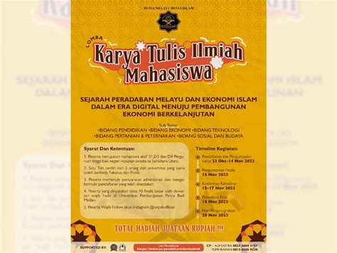 UNPAB Lomba Karya Tulis Ilmiah Mahasiswa