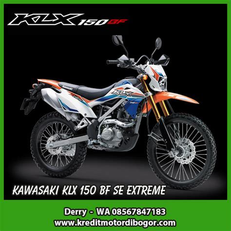 Kredit Motor Kawasaki KLX 150 BF SE EXTREME Di Bogor Kredit Motor