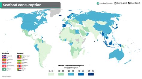 Global Seafood Consumption Landgeist